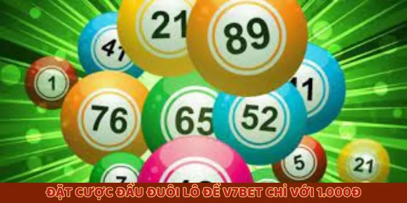 Đặt cược đầu đuôi lô đề V7bet chỉ với 1.000đ Đặt cược đầu đuôi lô đề V7bet chỉ với 1.000đ