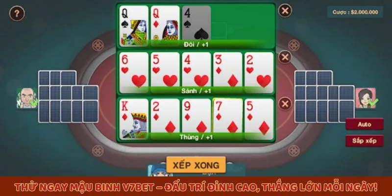 Thử ngay mậu binh V7BET – Đấu trí đỉnh cao, thắng lớn mỗi ngày! Thử ngay mậu binh V7BET – Đấu trí đỉnh cao, thắng lớn mỗi ngày!